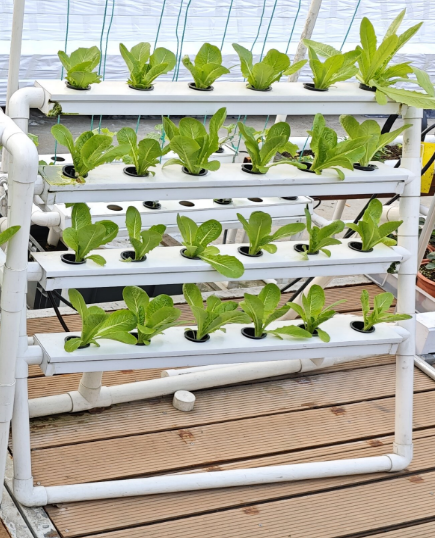 Hydroponic Nft Channel - MINI 24-gaats verticaal hydrocultuursysteem PVC NFT-kanaal