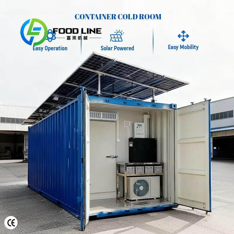 Farming Zone - Veehouderij 40ft zonnecontainer koelcel, zelfopladend via