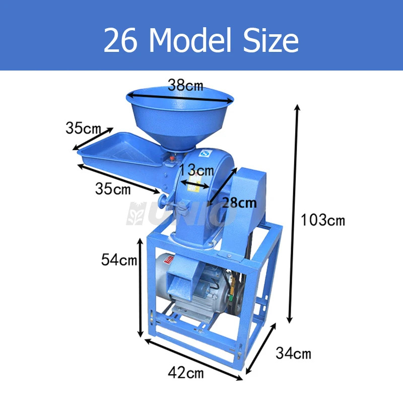 Grain Mill Grinder - Industriële graanmolen van hoge kwaliteit, chilipeperpoedermaker,