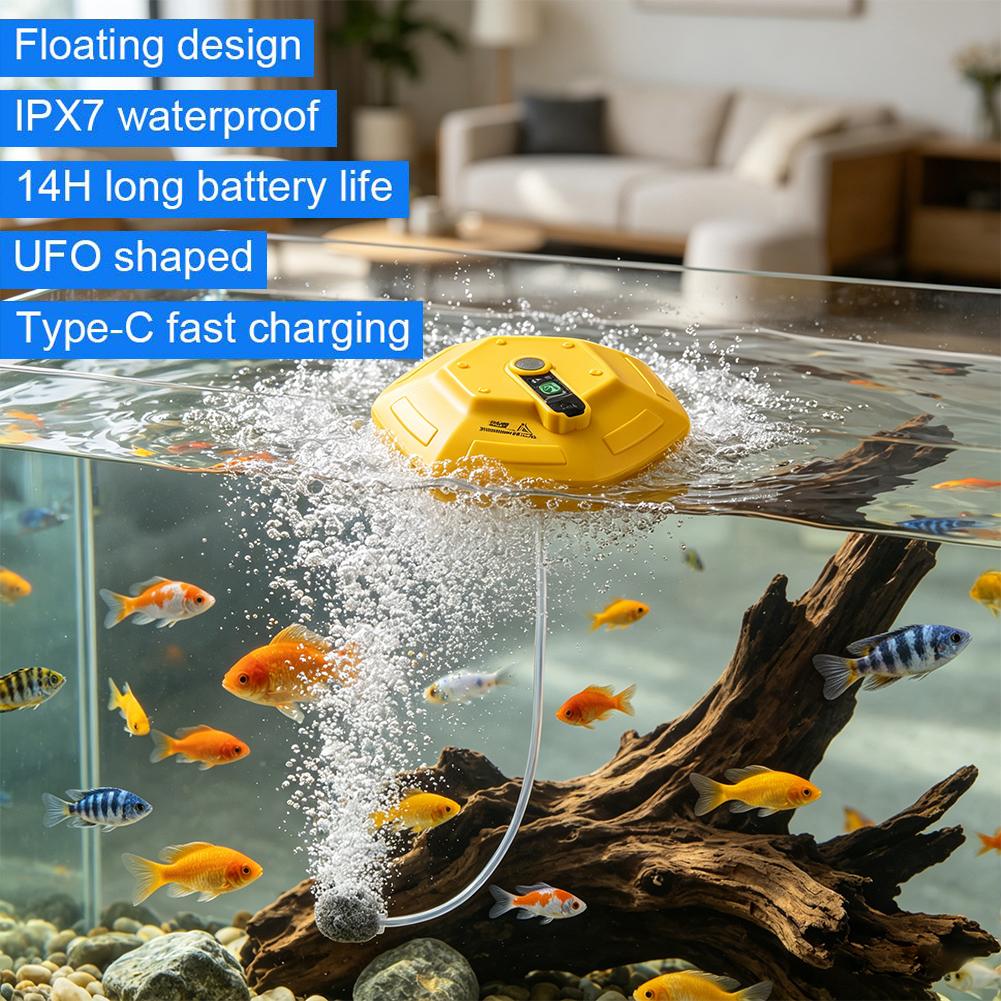 Drijvende Visbeluchtingspomp 1 - Fish Pond Aerator recensie en prijs