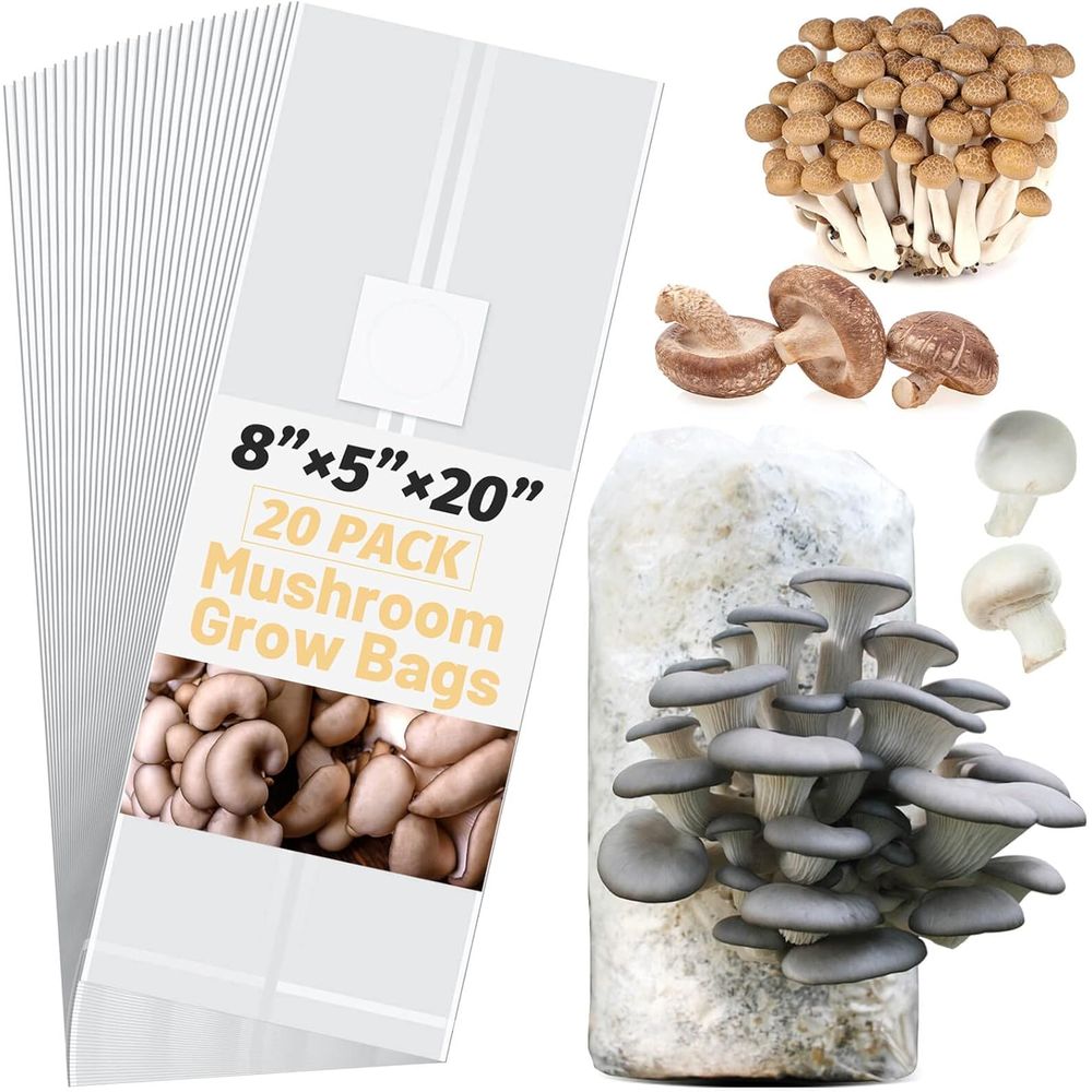 Paddenstoelkweekzakken, 20 stu - Mushroom Spawn Bag recensie en prijs