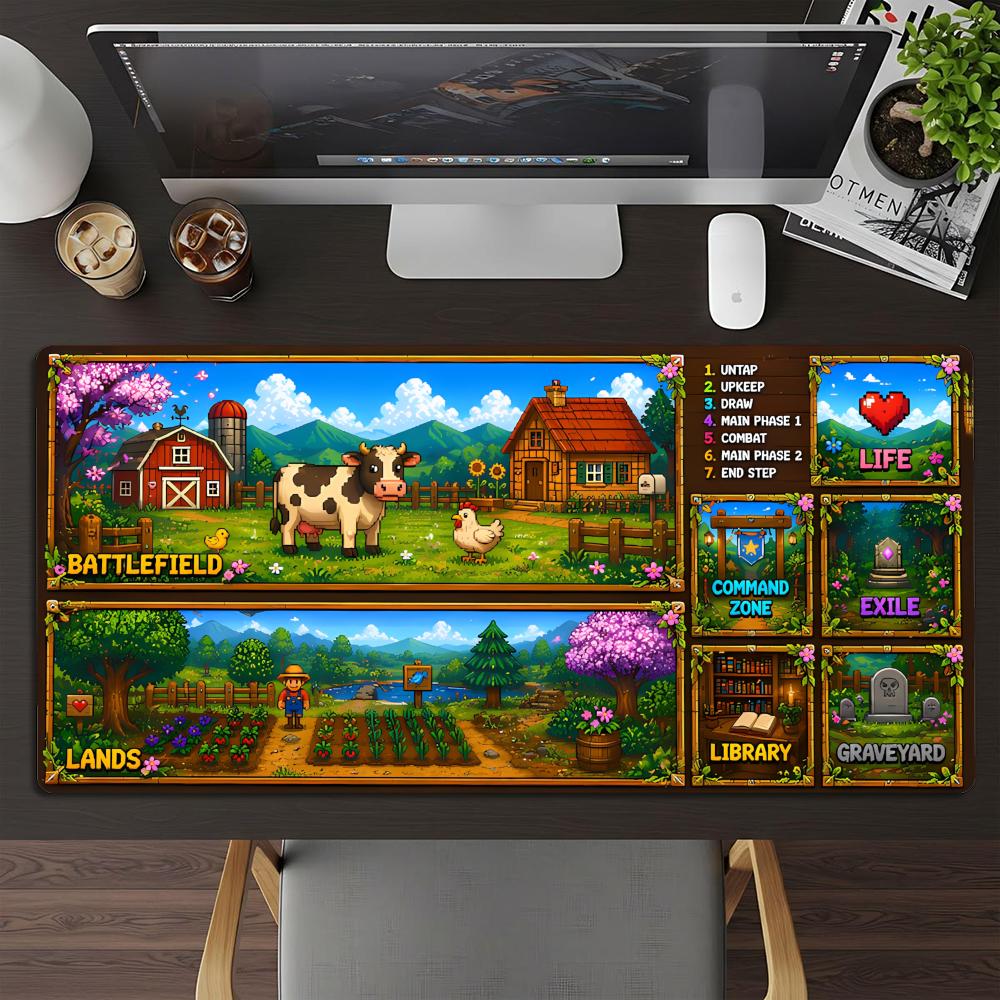 Magic Card speelmat TCG speelm - Farming Zone recensie en prijs