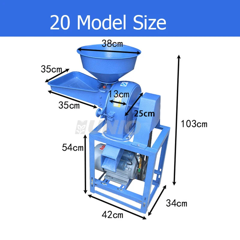 Industriële graanmolen van hog - Grain Mill Grinder recensie en prijs