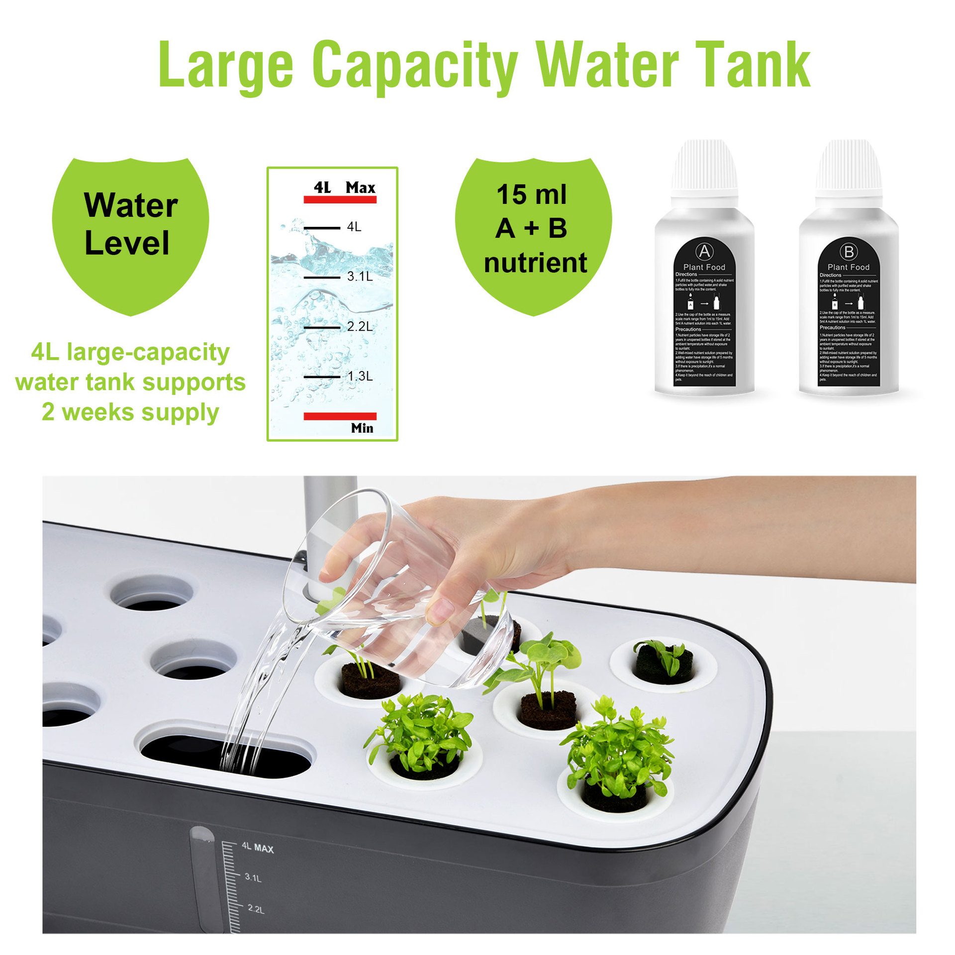 Nieuwe Indoor Hydrocultuur Kwe - Hydroponic Nft Channel recensie en prijs