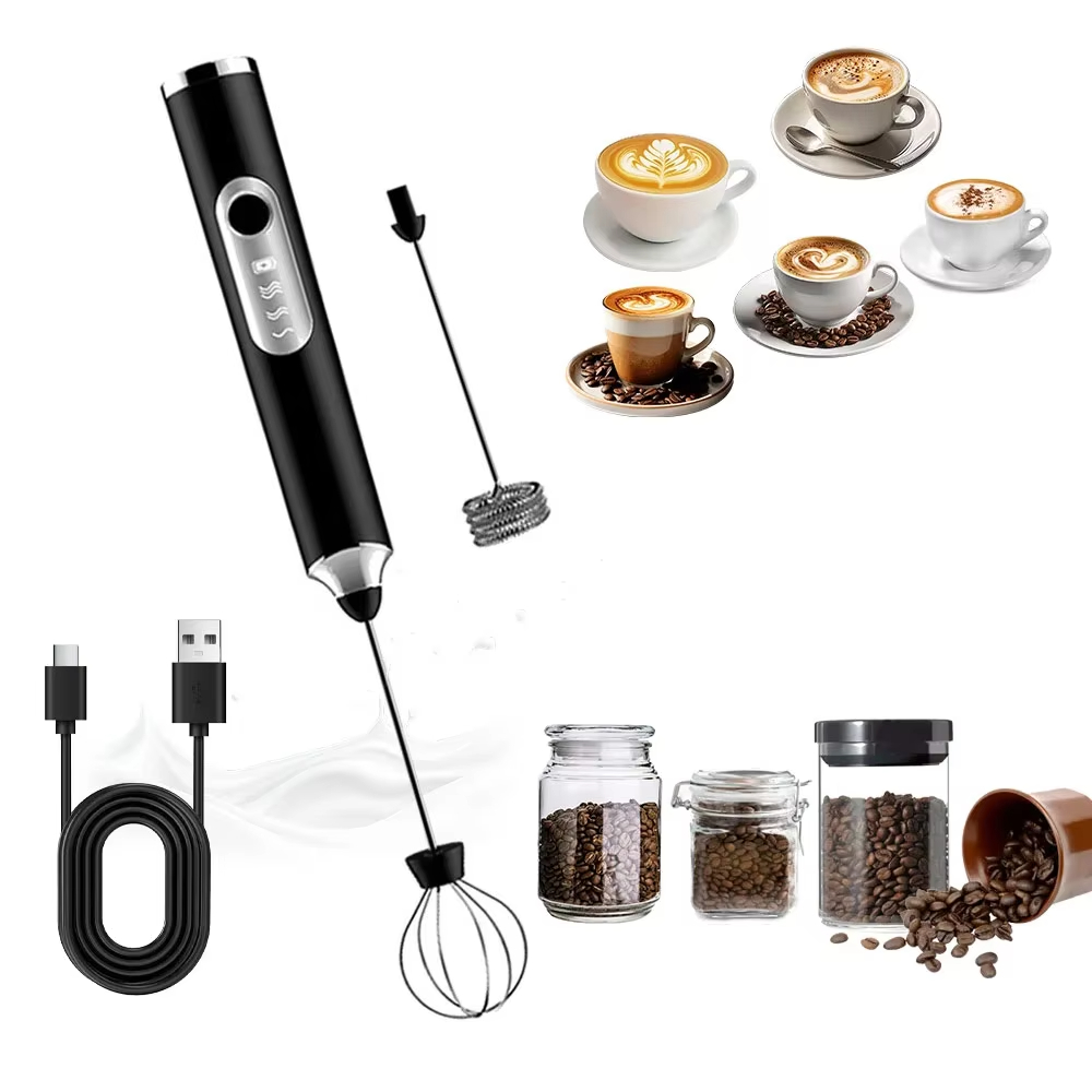 1 elektrische melkopschuimer,  - Rice Thresher Machine recensie en prijs